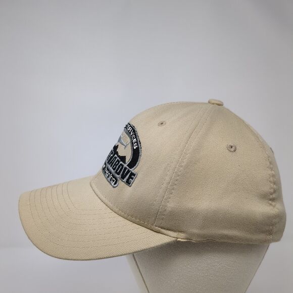 Flight Services A Flight Above Helicopter Training Fitted Hat Tan S/M Flexfit - Picture 3 of 8